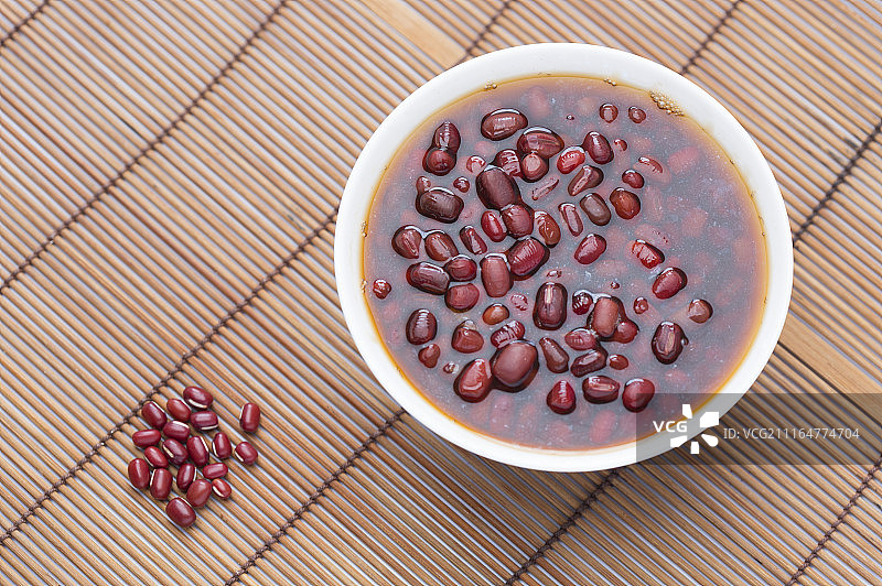 红豆与红豆汤图片素材