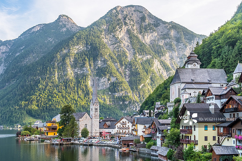 哈尔斯塔特,奥地利图片素材