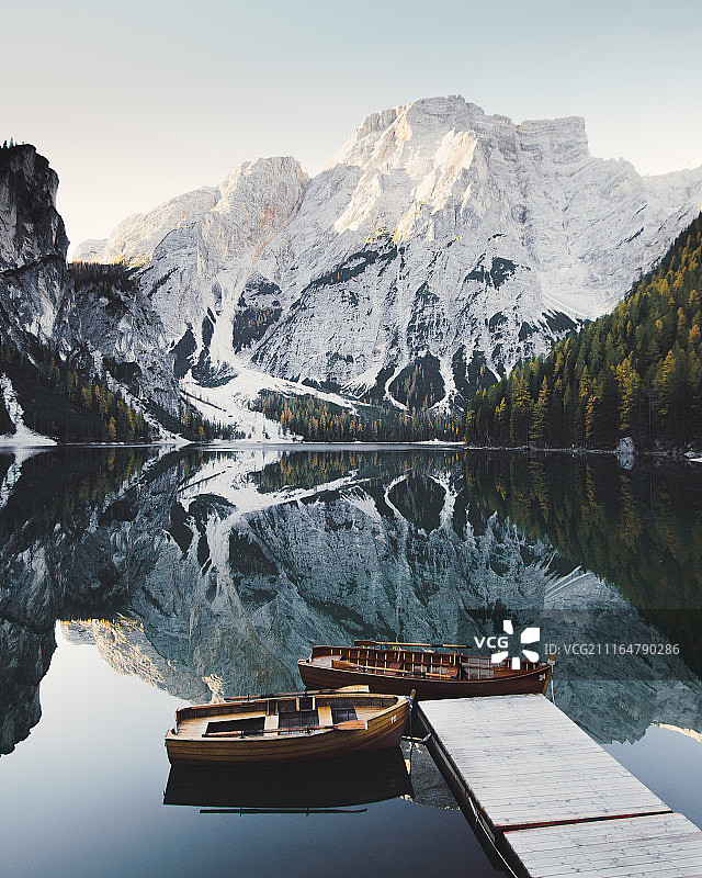 平静的早晨图片素材