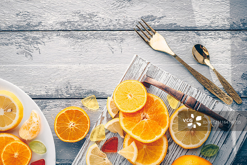 各种柑橘类水果图片素材