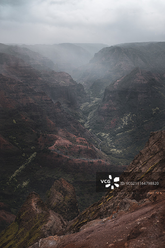 威美亚峡谷风光图片素材