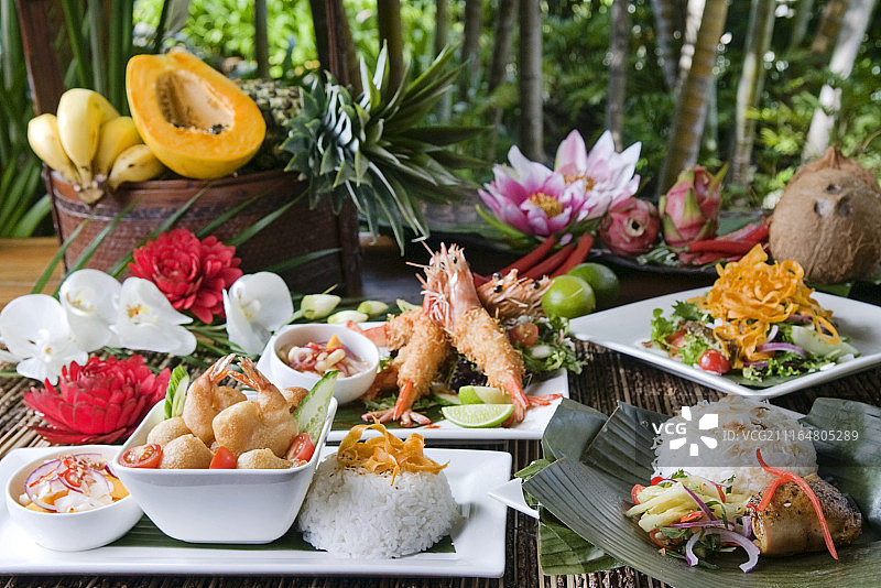 南太平洋宴会图片素材