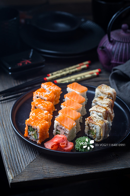 多种寿司图片素材