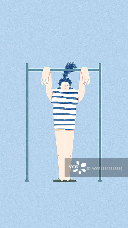 疲累的减肥生活图片素材