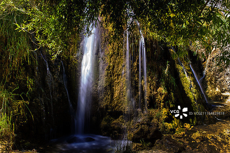 吉尔莱维克瀑布图片素材