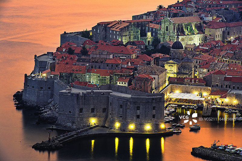 克罗地亚杜布罗夫尼克图片素材