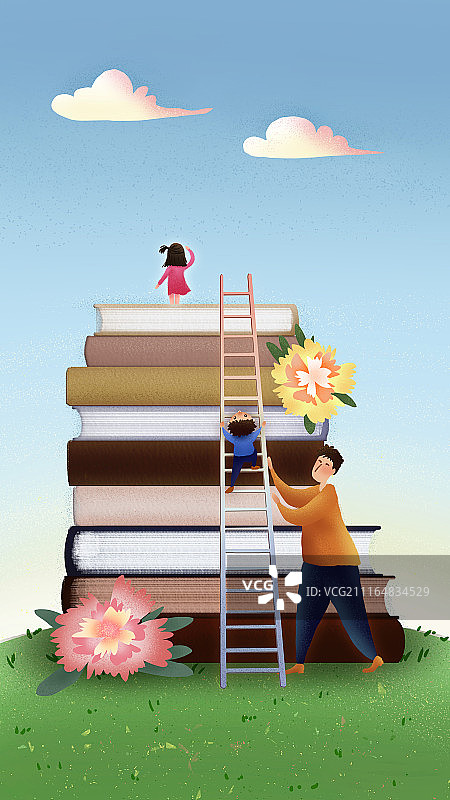 知识的阶梯图片素材