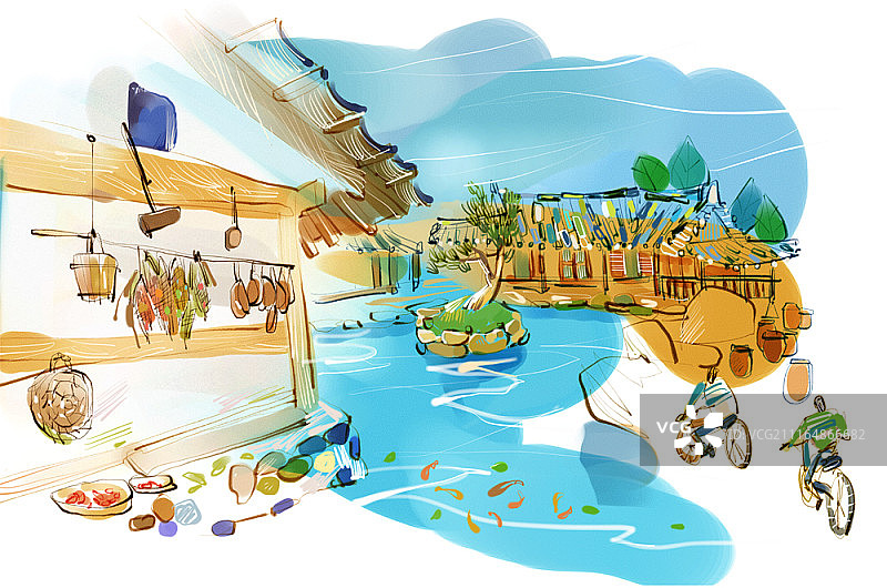 韩国旅行图片素材