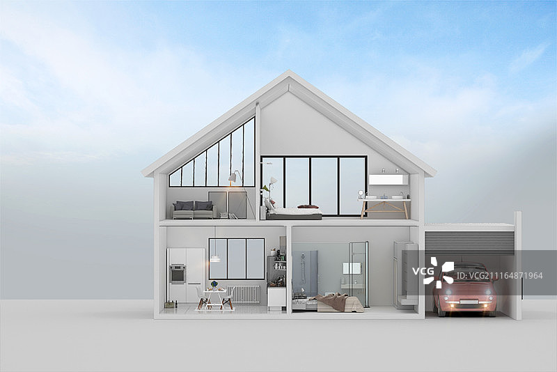 3D家居室内渲染效果图图片素材