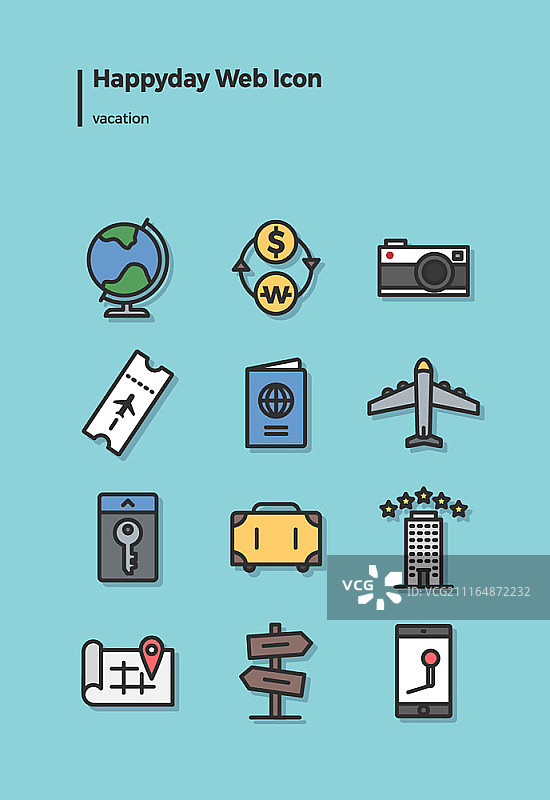 Web图标集图片素材