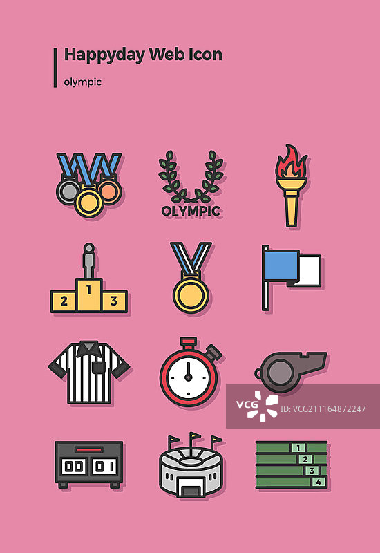 Web图标集图片素材