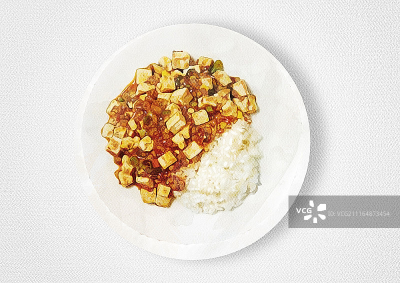 水彩食物插画图片素材