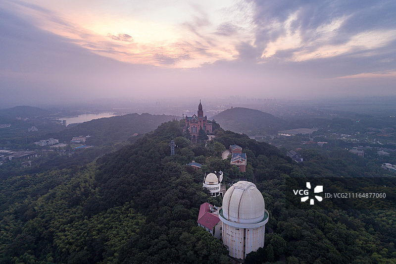 佘山国家森林公园教堂图片素材