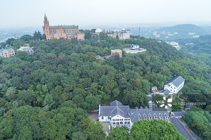 佘山国家森林公园教堂图片素材