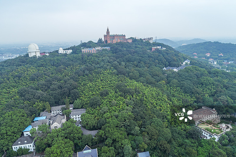 佘山国家森林公园教堂图片素材