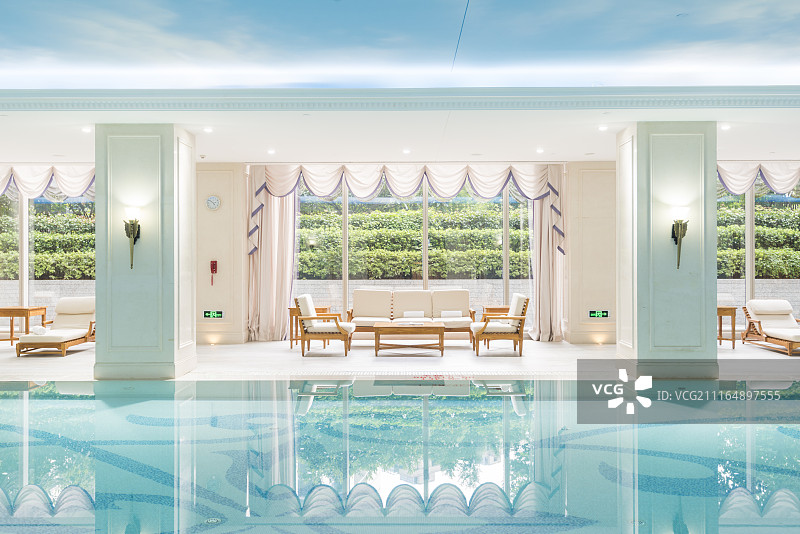 室内游泳馆图片素材