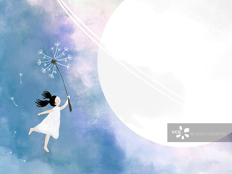 蒲公英之梦图片素材