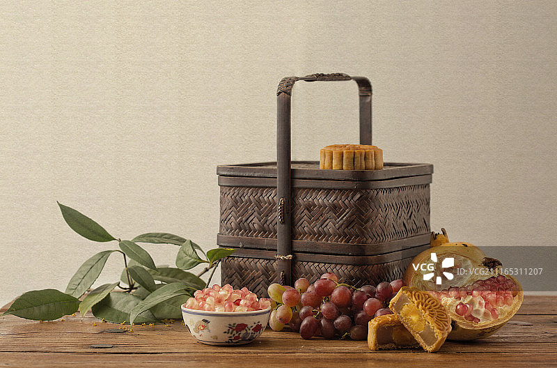 中秋礼盒图片素材