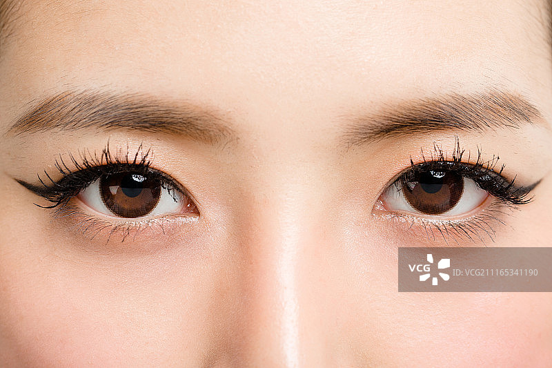 海报女郎面部图片素材