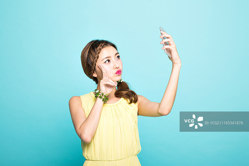 可爱的女人图片素材