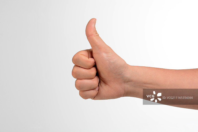 竖起大拇指图片素材