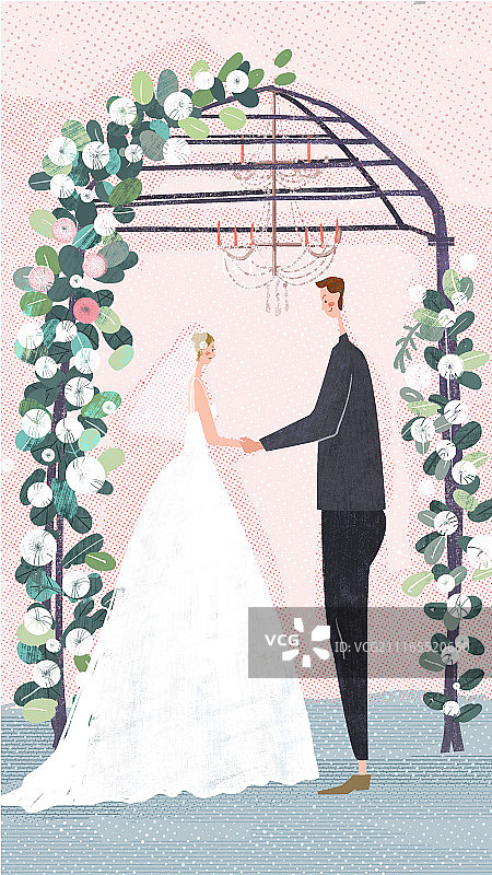 婚礼请柬图片素材