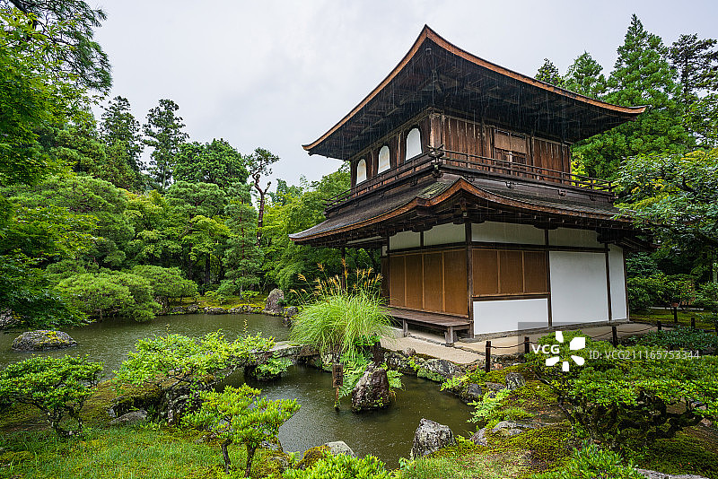 银阁寺图片素材