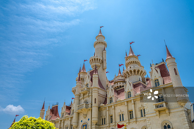 新加坡环球影城城堡图片素材