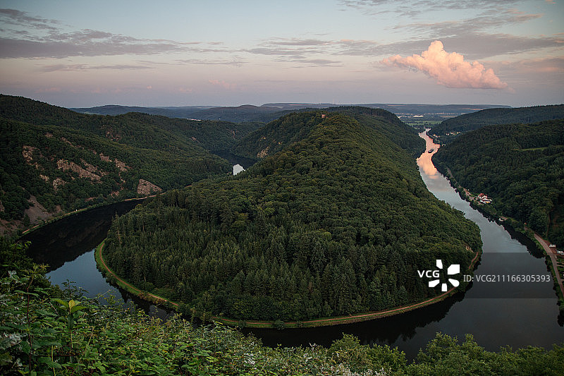萨尔河湾图片素材