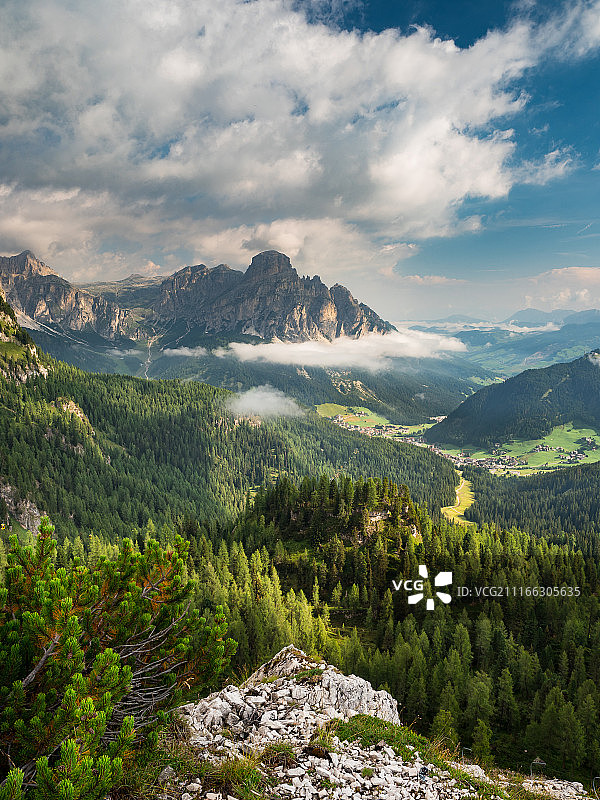 从皮兹博看到的景色图片素材