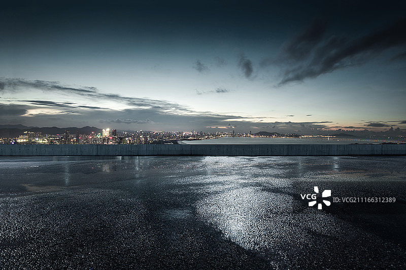 城市停机坪图片素材