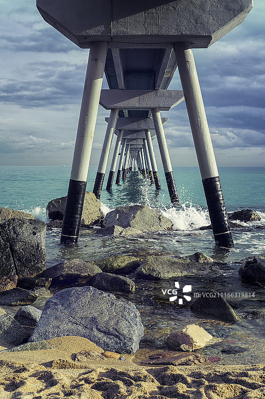 石油桥图片素材