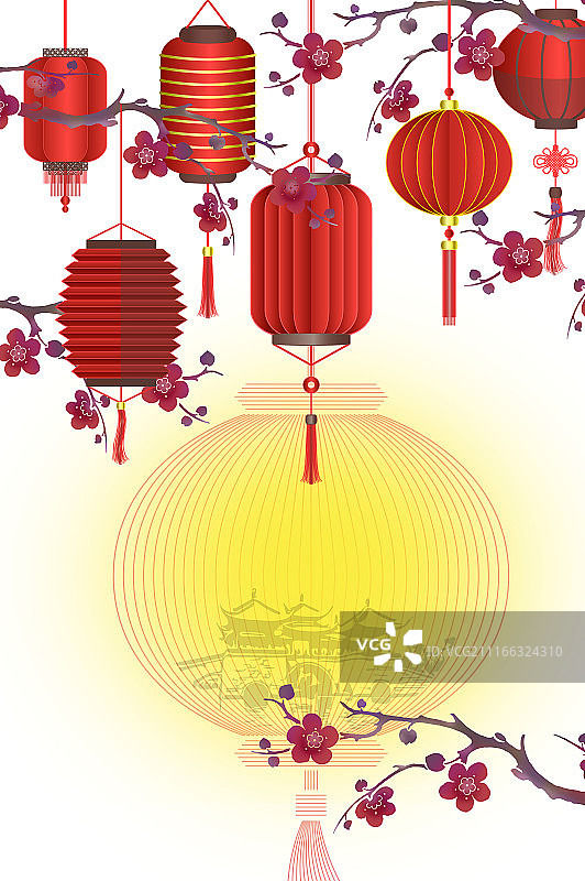 中秋节赏月图片素材