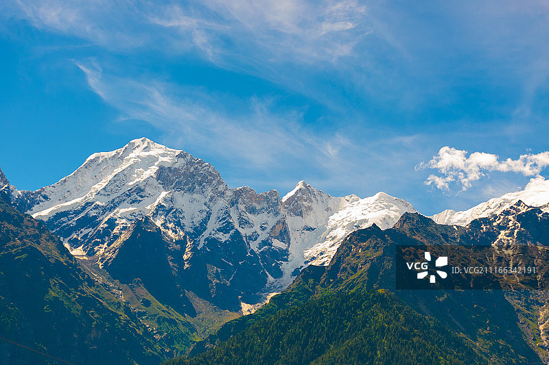 喜马拉雅山脉图片素材