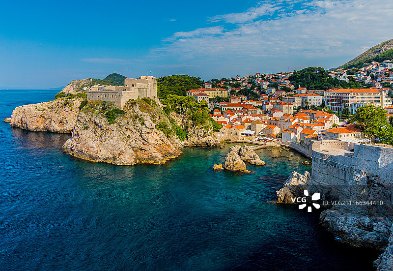 杜布罗夫尼克洛夫里耶纳克堡图片素材