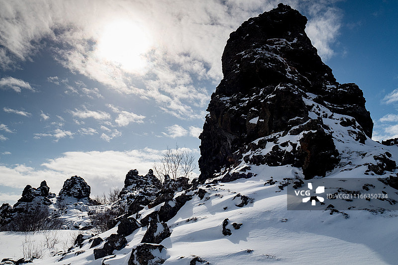 火山灰地图片素材
