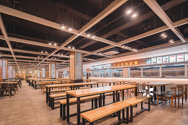 中式食堂图片素材