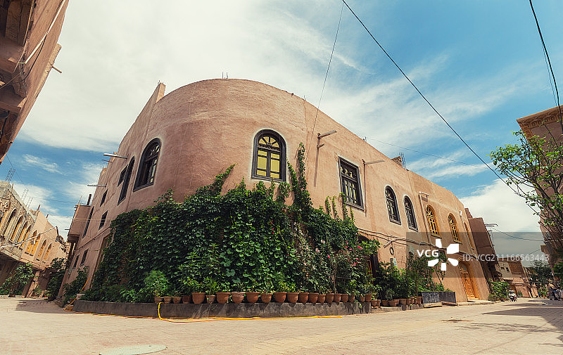 喀什老城图片素材