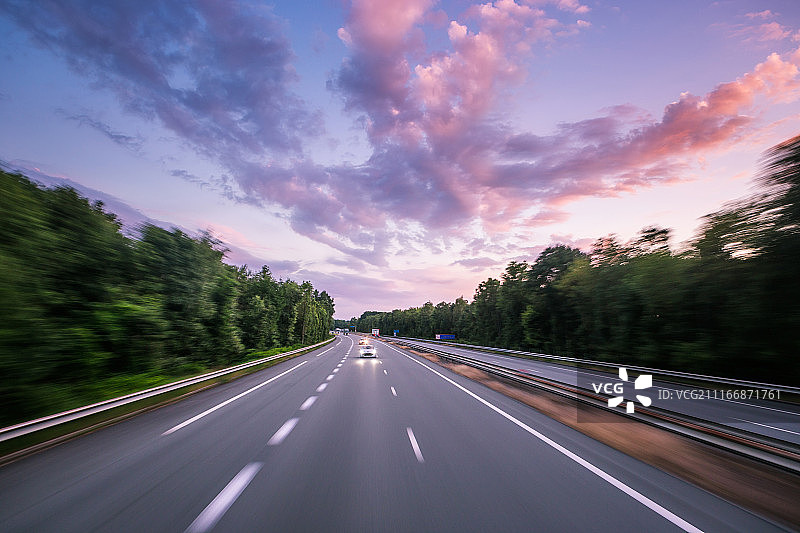 城市道路图片素材