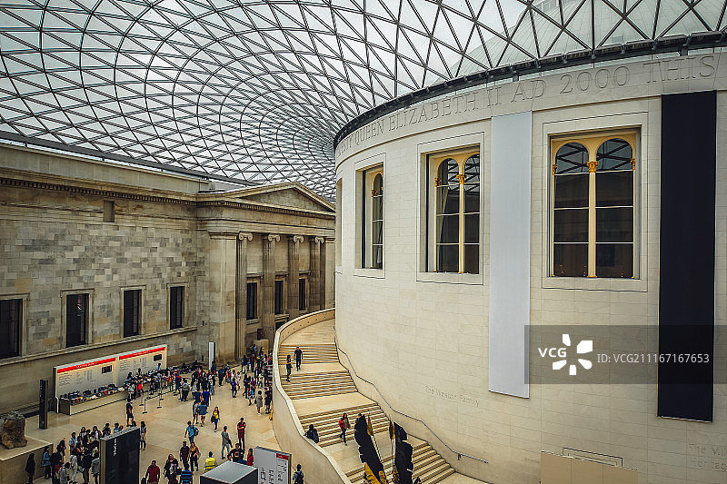 英国伦敦大英博物馆图片素材