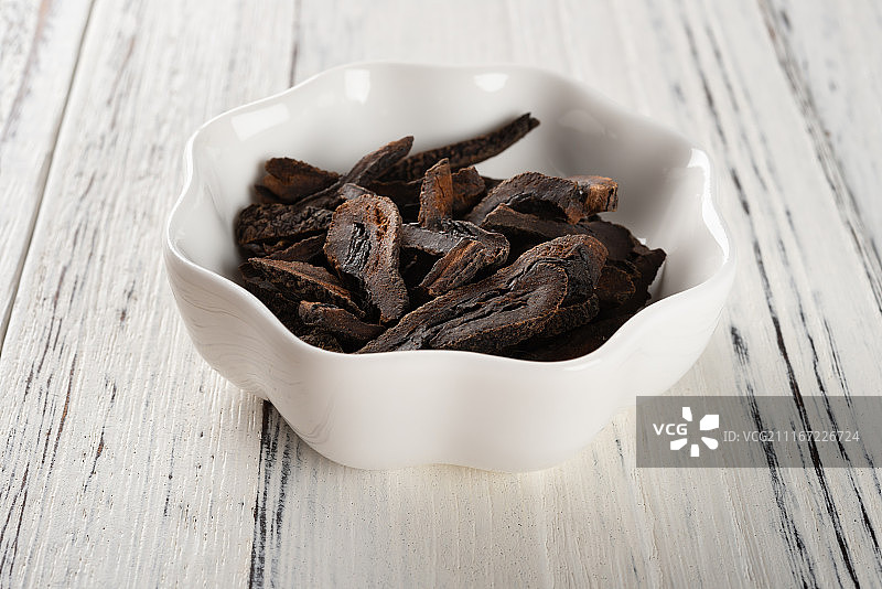 影棚拍摄中药枳壳特写图片素材