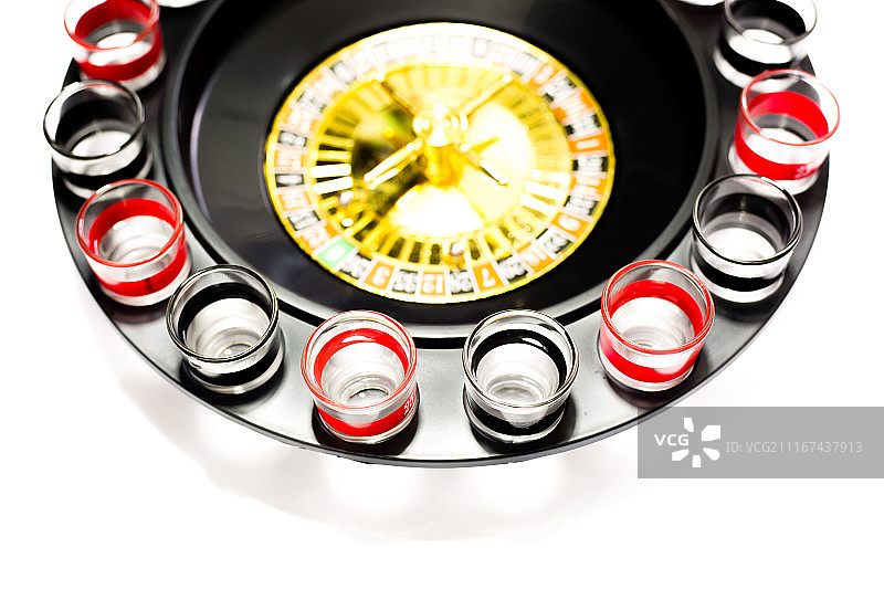 酒杯转盘图片素材