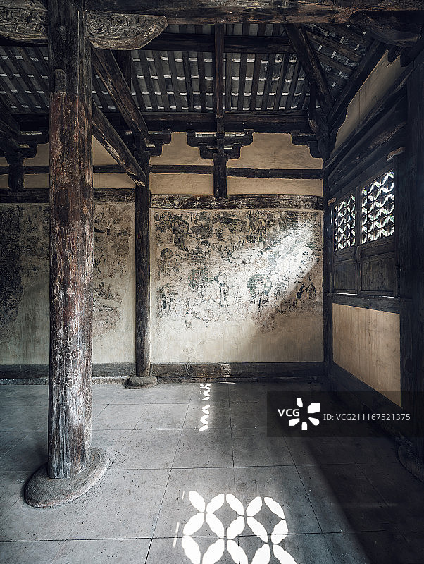 邛崃磐陀寺古建筑图片素材