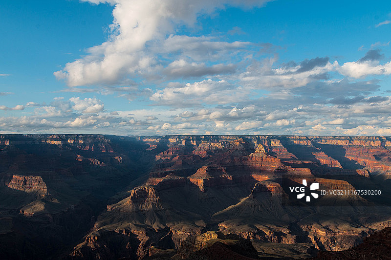 峡谷日落图片素材
