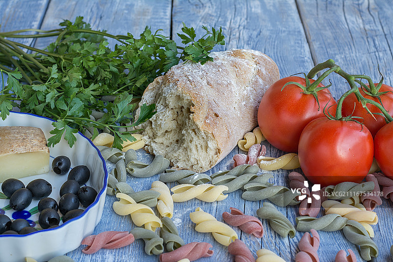 地中海风格构图图片素材