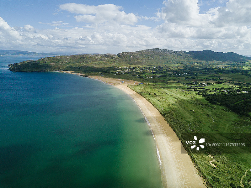 多尼戈尔郡的波特索隆海滩图片素材