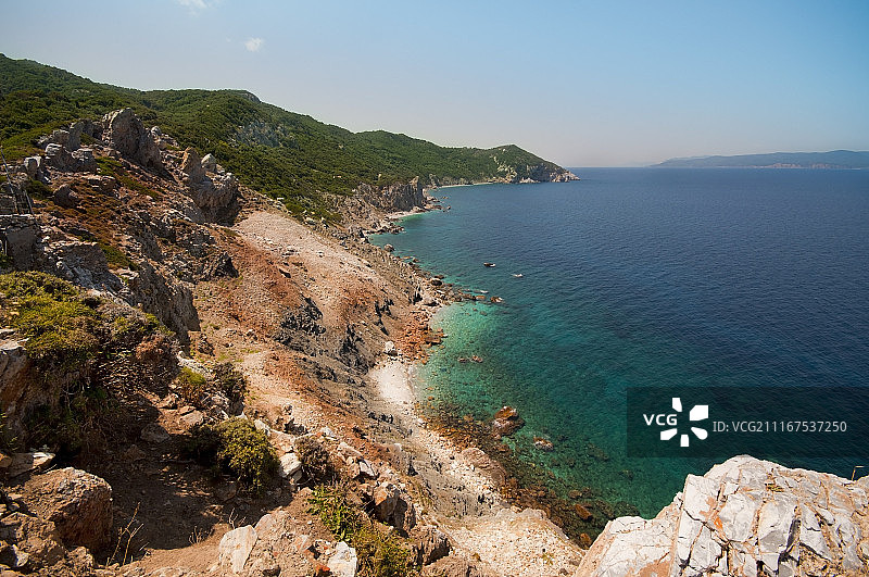 希腊岛屿风光图片素材