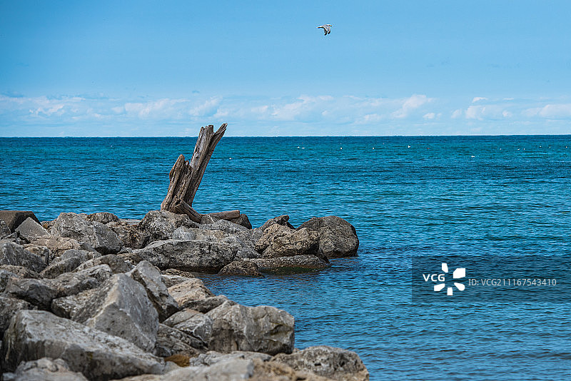 密西根湖图片素材