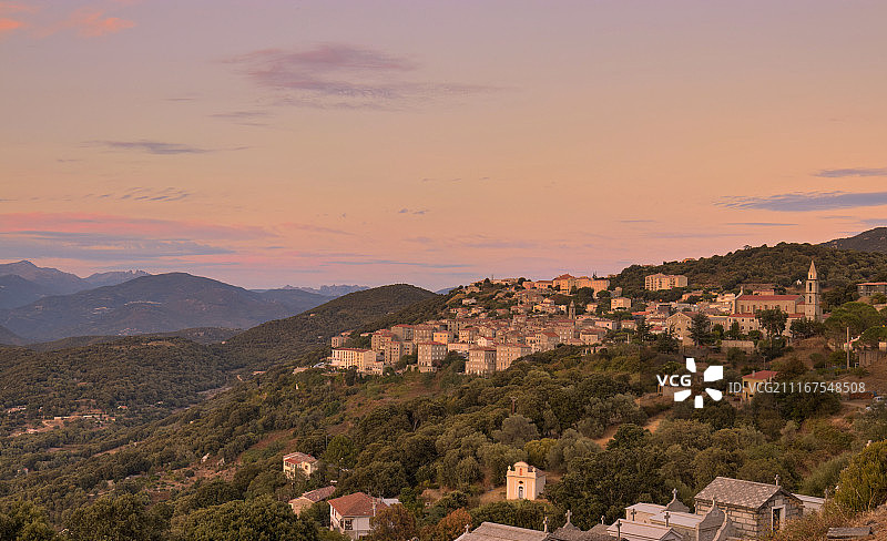 萨泰恩的日落图片素材