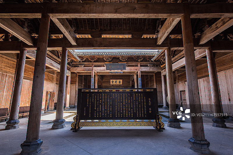 安徽南屏叶氏祠堂图片素材